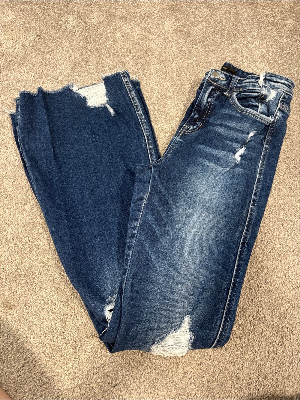 Flying Monkey Ultra High Rise Flare Jeans